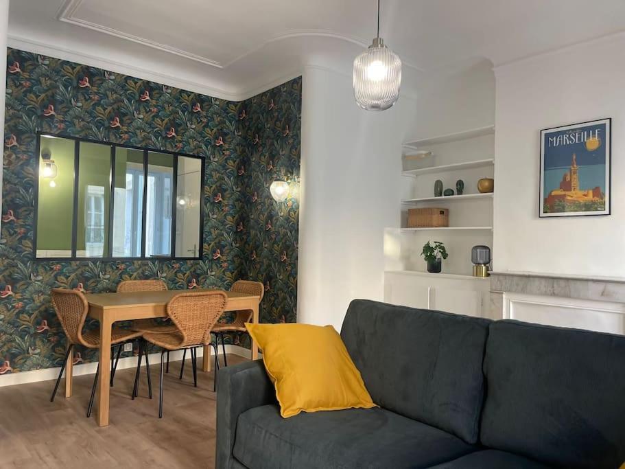 Superbe Appartement Cosy 2 Min Metro Joliette Marsylia Zewnętrze zdjęcie